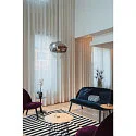 SLV Pendel PANTILO CONVEX 40 Indoor, E27, chrom, med roset