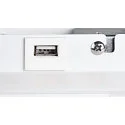 SLV LED Væglampe SOMNILA SPOT Indoor, 13W, 3000K, Spot 65lm,  inkl. USB port, Spot venstre, hvid, baggrundslys 646lm