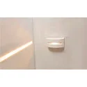 SLV LED Outdoor luminaire OUT-BEAM FRAME CW Wall / Ceiling luminaire, 3000K, 60lm, IP55, white