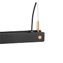 LED Pendel NOYA PD PHASE, CCT switch, 2700/3000K, 1861/2025lm, IP20, sort