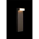 SLV LED Udendørslampe L-LINE OUT FL Pole LED Standerlampe, vandret, CCT switch, 3000/4000K, 490/530lm, IP65, antracit, 50cm