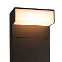 SLV LED Udendørslampe L-LINE OUT FL Pole LED Stehleuchte, horizontal, CCT switch, 3000/4000K, 490/530lm, IP65, anthrazit, 80cm