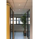 SLV LED Loftindbygningslampe NUMINOS DL M, 2700K, IP20, drejelig / svingbar, 40°, 1600lm, UGR 19, hvid/hvid