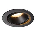 LED Ceiling recessed luminaire NUMINOS DL XL, 2700K, IP20, rotatable / pivotable, 55°, 3300lm, UGR 22, black/black