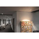 SLV LED Loftindbygningslampe NUMINOS DL XL, 3000K, IP20, drejelig / svingbar, 40°, 3500lm, UGR 18, hvid/chrom