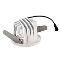 SLV LED Loftindbygningslampe NUMINOS DL S, 2700K, IP20, 20°, 670lm, UGR 18, hvid/sort