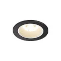 LED Loftindbygningslampe NUMINOS DL S, 4000K, IP20, 55°, 790lm, UGR 20, sort/hvid