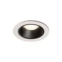 LED Ceiling recessed luminaire NUMINOS DL S, 4000K, IP20, 55°, 730lm, UGR 21, white/black