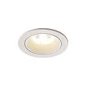 LED Loftindbygningslampe NUMINOS DL S, 4000K, IP20, 55°, 790lm, UGR 20, hvid/hvid