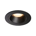 LED Ceiling recessed luminaire NUMINOS DL M, 2700K, IP20, 40°, 1460lm, UGR 20, black/black