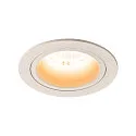 LED Loftindbygningslampe NUMINOS DL M, 2700K, IP20, 55°, 1600lm, UGR 20, hvid/hvid