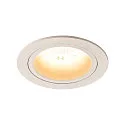 LED Loftindbygningslampe NUMINOS DL M, 3000K, IP20, 20°, 1600lm, UGR 20, hvid/hvid