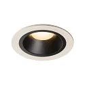 LED Loftindbygningslampe NUMINOS DL M, 3000K, IP20, 40°, 1500lm, UGR 20, hvid/sort