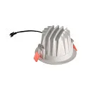 SLV LED Loftindbygningslampe NUMINOS DL M, 4000K, IP20, 20°, 1750lm, UGR 20, hvid/hvid