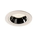 LED Loftindbygningslampe NUMINOS DL M, 4000K, IP20, 55°, 1660lm, UGR 19, hvid/chrom