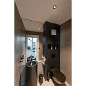 SLV LED Loftindbygningslampe NUMINOS DL L, 3000K, IP20, 40°, 2150lm, UGR 21, sort/sort