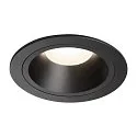 LED Loftindbygningslampe NUMINOS DL L, 4000K, IP20, 55°, 2350lm, UGR 23, sort/sort