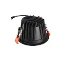 SLV LED Loftindbygningslampe NUMINOS DL L, 4000K, IP20, 55°, 2350lm, UGR 19, sort/chrom