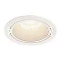LED Loftindbygningslampe NUMINOS DL L, 4000K, IP20, 40°, 2450lm, UGR 19, hvid/hvid