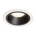 LED Ceiling recessed luminaire NUMINOS DL L, 4000K, IP20, 55°, 2350lm, UGR 23, white/black