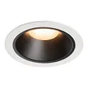 LED Loftindbygningslampe NUMINOS DL XL, 2700K, IP20, 55°, 3300lm, UGR 22, hvid/sort