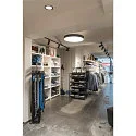 SLV LED Loftindbygningslampe NUMINOS DL XL, 3000K, IP20, 40°, 3550lm, UGR 18, sort/hvid