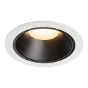 LED Loftindbygningslampe NUMINOS DL XL, 3000K, IP20, 20°, 3300lm, UGR 21, hvid/sort