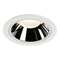 LED Loftindbygningslampe NUMINOS DL XL, 4000K, IP20, 55°, 3750lm, UGR 19, hvid/chrom