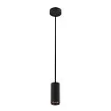 LED Pendel NUMINOS PD PHASE S, 2700K, 36°, 985lm, sort/sort