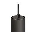 SLV LED Pendel NUMINOS PD PHASE S, 2700K, 36°, 985lm, sort/sort