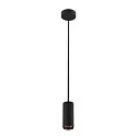 LED Pendel NUMINOS PD PHASE S, 2700K, 60°, 980lm, sort/sort
