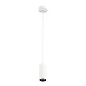 LED Pendant luminaire NUMINOS PD PHASE S, 3000K, 36°, 1020lm, white/black
