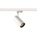 LED 3-Faset Lampe NUMINOS PHASE M, 2700K, 24°, 1925lm, hvid/sort