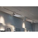SLV LED 3-Faset Lampe NUMINOS PHASE M, 2700K, 24°, 1925lm, hvid/sort