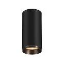 LED Ceiling luminaire NUMINOS CL PHASE M, 3000K, 60°, 1880lm, black/black