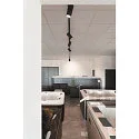 SLV LED 3-Faset Lampe NUMINOS PHASE L, 4000K, 60°, 2715lm, sort/sort