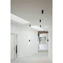 SLV LED Loftlampe NUMINOS CL PHASE L, 3000K, 36°, 2340lm, sort/sort