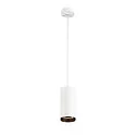 LED Pendel NUMINOS PD PHASE L, 2700K, 24°, 2440lm, hvid/sort