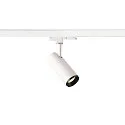 LED 3-Faset Lampe NUMINOS DALI S, 3000K, 24°, 1020lm, hvid/sort