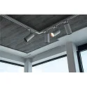 SLV LED 3-Faset Lampe NUMINOS DALI L, 2700K, 36°, 2400lm, hvid/sort