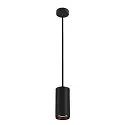 LED Pendel NUMINOS PD DALI L, 2700K, 60°, 2475lm, sort/sort