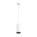 LED Pendel NUMINOS PD DALI L, 2700K, 24°, 2440lm, hvid/sort