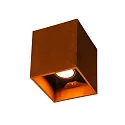 LED Udendørslampe RUSTY© UP/DOWN WL Væglampe, firkantet, CCT switch, 3000/4000K, 39lm, IP65, rust
