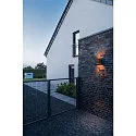 SLV LED Udendørslampe RUSTY© UP/DOWN WL Væglampe, firkantet, CCT switch, 3000/4000K, 39lm, IP65, rust
