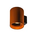 SLV LED Outdoor luminaire RUSTY© UP/DOWN WL Wall luminaire, round, CCT switch, 3000/4000K, IP65, rust