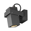 SLV Udendørslampe THEO BRACKET CW Væg / Loftlampe, QPAR51, GU10, IP65, antracit