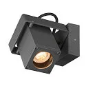 SLV Udendørslampe THEO BRACKET CW Væg / Loftlampe, QPAR51, GU10, IP65, antracit