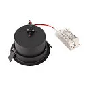LED Ceiling recessed luminaire OCULUS DL MOVE, DIM-TO-WARM 2000-3000K, 36-780lm, IP20, black