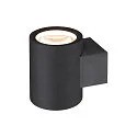 SLV LED Wall luminaire OCULUS UP/DOWN WL, 2000-3000K, 22-555lm, IP20, black