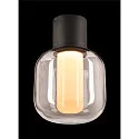 SLV LED Udendørslampe OVALISK CL LED Loftlampe, CCT switch, 3000/4000K, 500/540lm, IP65, antracit